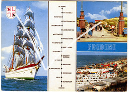 ♥️  Toeristische Kaart, Zee, Strand - Kust, Zee, Strand, Dijk Enz (DOOS - 27) Bredene - Bredene