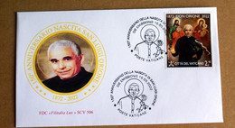 VATICAN 2022, 150 ANNIV. MORTE DON ORIONE FDC - Ungebraucht