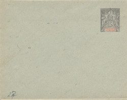 ENTIER POSTAL NEUF 15C ETABLISSEMENT DE L'OCÉANIE COVER OCEANIA - Briefe U. Dokumente