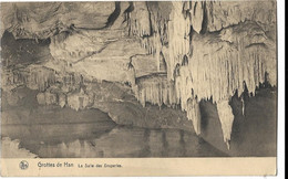 Belgique  -     Han - Grottes  De Han   - La Salle Des Draperies - Ham-sur-Heure-Nalinnes