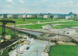 D-10117 Berlin - Potsdamer Platz - The Wall - Cars - Mercedes - Ford ( Links Kleine Ladenzeile) - Muro Di Berlino