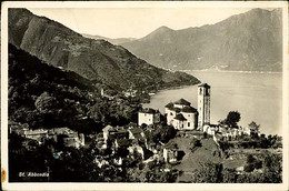 SWITZERLAND - ST. ABBONDIO ( GAMBAROGNO ) PANORAMA - EDIZIONE E. STEINEMANN - 1940s (13185) - Gambarogno