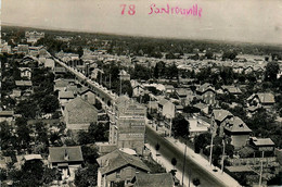 Sartrouville L* Vue Panoramique Du Village , Côté Maisons Laffitte * Rue Route - Sartrouville