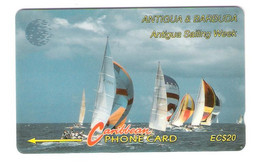 Antigua & Barbuda - Karibik - Caribbean - ANT 11BB - ( 11CATB ) - Sailing Week - Blue Logo - Antigua And Barbuda