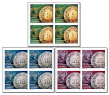 Switzerland 2022 (2022/1) Definitive Stamps - Coin - Coins - Münzen - Pièces De Monnaie - Blocks 4 MNH ** - Neufs