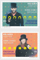 Liechtenstein - Postfris/MNH - Complete Set Veel Geluk 2022 - Unused Stamps