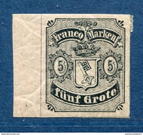 ⭐ Brême - YT N° 2 * - Neuf Avec Charnière - TB - 1855 / 1861 ⭐ - Bremen
