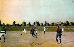 2) Fantaisie Sport Football Série 390 Cpa Couleur Ecrite Au Recto En TB.Etat - Fútbol