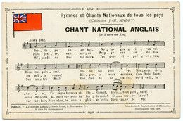Chant National Anglais De La Collection J.M.Andry Des Hymnes Et Chants Nationaux De Tous Pays. - Musique