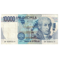 Billet, Italie, 10,000 Lire, 1984, 1984-09-03, KM:112d, TTB - 10000 Lire