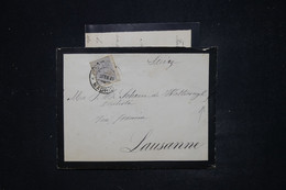 ESPAGNE - Enveloppe + Contenu De Madrid Pour La Suisse En 1886 - L 122036 - Lettres & Documents