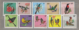 BIRDS RWANDA RUANDA 1972 MNH(**) Mi 500-509  YV 464-473  SC 457-466 #33344 - Non Classificati