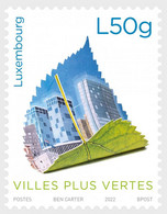 Luxemburg / Luxembourg - Postfris/MNH - Groene Stedelijke Gebieden 2022 - Neufs