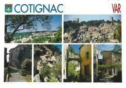 83 - Var - COTIGNAC - Multivues - Cotignac