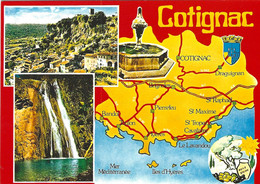 83 - Var - COTIGNAC - Vue Générale - Cascade - Fontaine - Cotignac