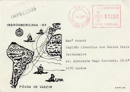 Portugal & FDC Marcofilia, Expo IBEROAMERICANA, Vila Do Conde A Lisboa 1987 (688) - Autres & Non Classés