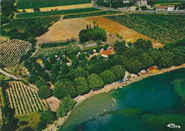 83 - Var - BESSE Sur ISSOLE - Vue Générale Aérienne Du Camping Et Du Lac - Besse-sur-Issole