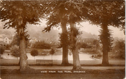 View From The Park, Chesham, -single Ring Postmark Chesham & Amersham 1935 - Buckinghamshire