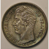 Charles X, 1/4 Franc 1827 A, SPL, KM# 722.1 - 1/4 Francs