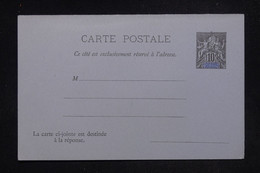 DIEGO SUAREZ - Entier Postal Type Groupe,non Circulé - L 122076 - Covers & Documents