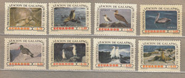 BIRDS ECUADOR Galapagos 1973 MNH(**) Mi 1608-1615  YV 892-897 – 573-574 #33350 - Zonder Classificatie