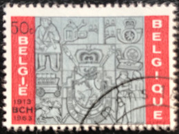 België - Belgique - Belgien - C9/22 - (°)used - 1963 - Michel 1331 - Jubileum Van De Postcheckdienst - Gebruikt