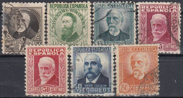 ESPAÑA 1931-1932 Nº 655/661 USADO - Usati