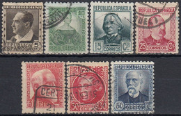 ESPAÑA 1933-1935 Nº 681/688 USADO - Gebruikt