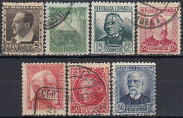 ESPAÑA 1933-1935 Nº 681/688 USADO - Oblitérés