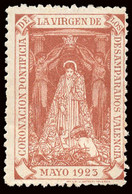 Valencia - Viñetas - ** 1923 "Coronación Pontificia De La Virgen De Los Desamparados - Valencia Mayo 1923" - Nuevos