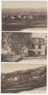 3 Cpa Saint Cergues, Village Du Buis, Pension Les Cerisiers, Le Chef-Lieu - Saint-Cergues