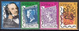 DOMINICA 615-618,unused - Rowland Hill