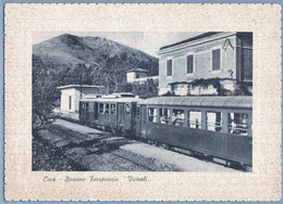 MA21 Cartolina CAVE - Stazione Ferroviaria "Vicinali" (ROMA) - FG NV - Andere & Zonder Classificatie