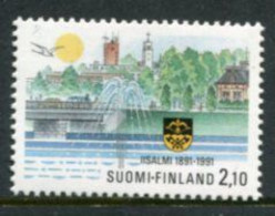 FINLAND 1991 Centenary Of Iisalmi. MNH / **.  Michel 1156 - Unused Stamps