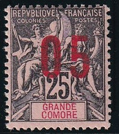 Grande Comore N°24A - Variété Chiffres Espacés - Neuf * Avec Charnière - TB - Unused Stamps