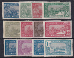 Guadeloupe N°77/88 - Neuf * Avec Charnière - TB - Unused Stamps