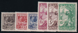 Guadeloupe N°127/132 - Neuf * Avec Charnière - TB - Neufs