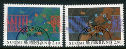 FINLAND 1991 Europa: Space Travel Used.  Michel 1144-45 - Usados