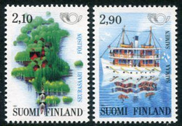FINLAND 1991 Tourism MNH / **.  Michel 1142-43 - Ungebraucht