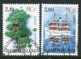 FINLAND 1991 Tourism Used.  Michel 1142-43 - Usados