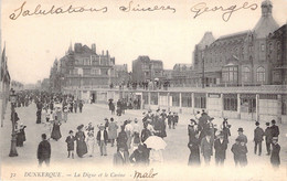 CPA Dunkerque - La Digue Et Le Casino - Oblitéré En 1903 - Dos Simple - Dunkerque