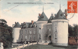 CPA Dammarie En Puissaye - Le Chateau - Oblitéré En 1909 - Other & Unclassified