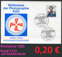 Bundesrepublik Deutschland 1982 - Germany - Allemagne  - Michel 1115 - Oo Oblit. Used Gebruikt - Photokina 1982 - Used Stamps