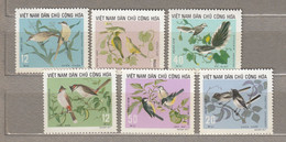 BIRDS VIETNAM 1971 MNH(**) Mi 735-740 #33360 - Zonder Classificatie