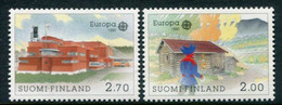 FINLAND 1990 Europa: Postal Buildings MNH / **.  Michel 1108-09 - Nuevos