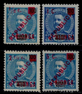 Kionga 1916 King Carlos (Complete Set) - Afinsa 01 To 04 - NGAI - Kionga