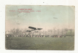 Cp, AVIATION, Avion , Le Circuit De L'Ouest , Caen, Lison, Ecouché, Mézidon, La Queue, Jouy, Fort Et Reims, Vierge - Meetings