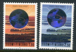 FINLAND 1989 Christmas MNH / **.  Michel 1096-97 - Unused Stamps