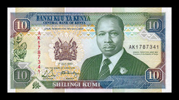 Kenia Kenya 10 Shillings 1990 Pick 24b SC UNC - Kenya