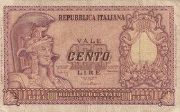 BANCONOTA ITALIA LIRE 100 VF (RY7669 - 100 Lire